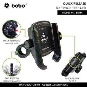 BOBO BM14 Quick Release Enhanced BM4 Waterproof Bike