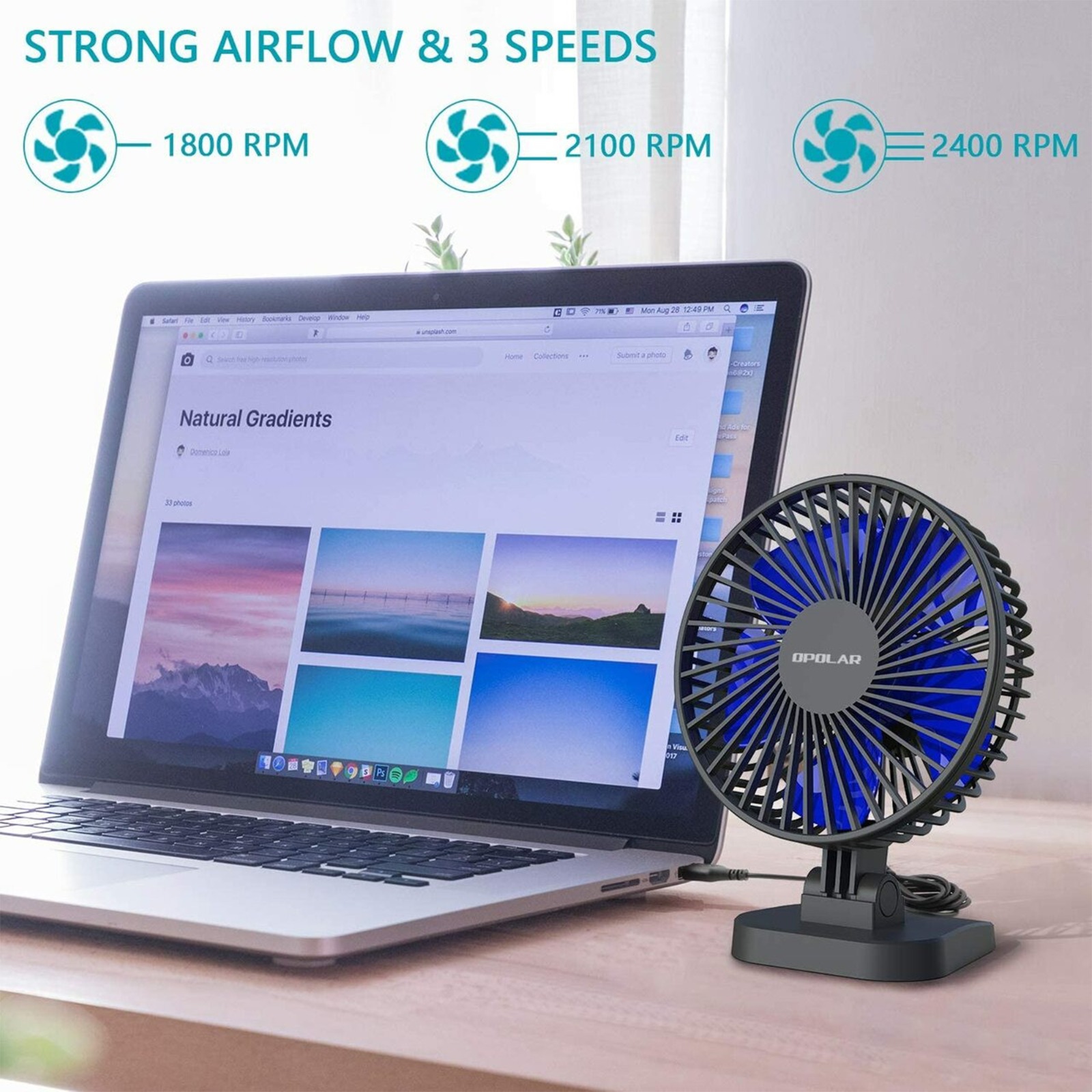 USB Portable Fan – Cool Comfort Anywhere - Image 7