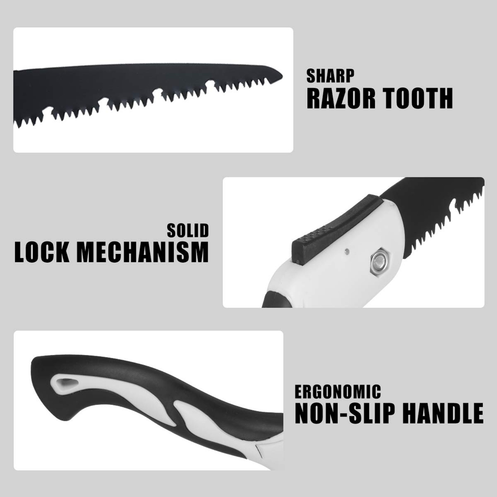 Folding Saw with Hard Teeth – Power Cutting On-the-Go - Image 8