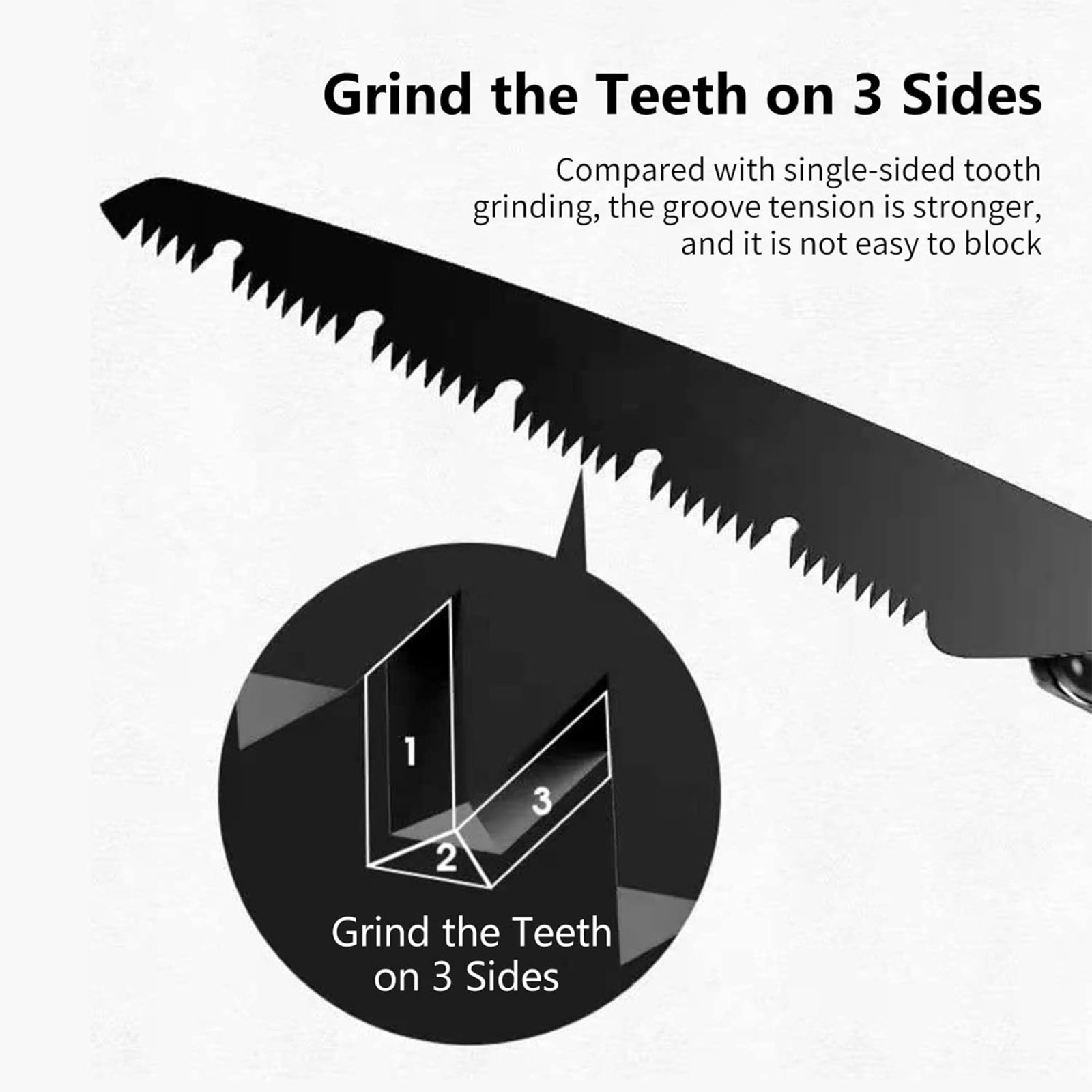 Folding Saw with Hard Teeth – Power Cutting On-the-Go - Image 9