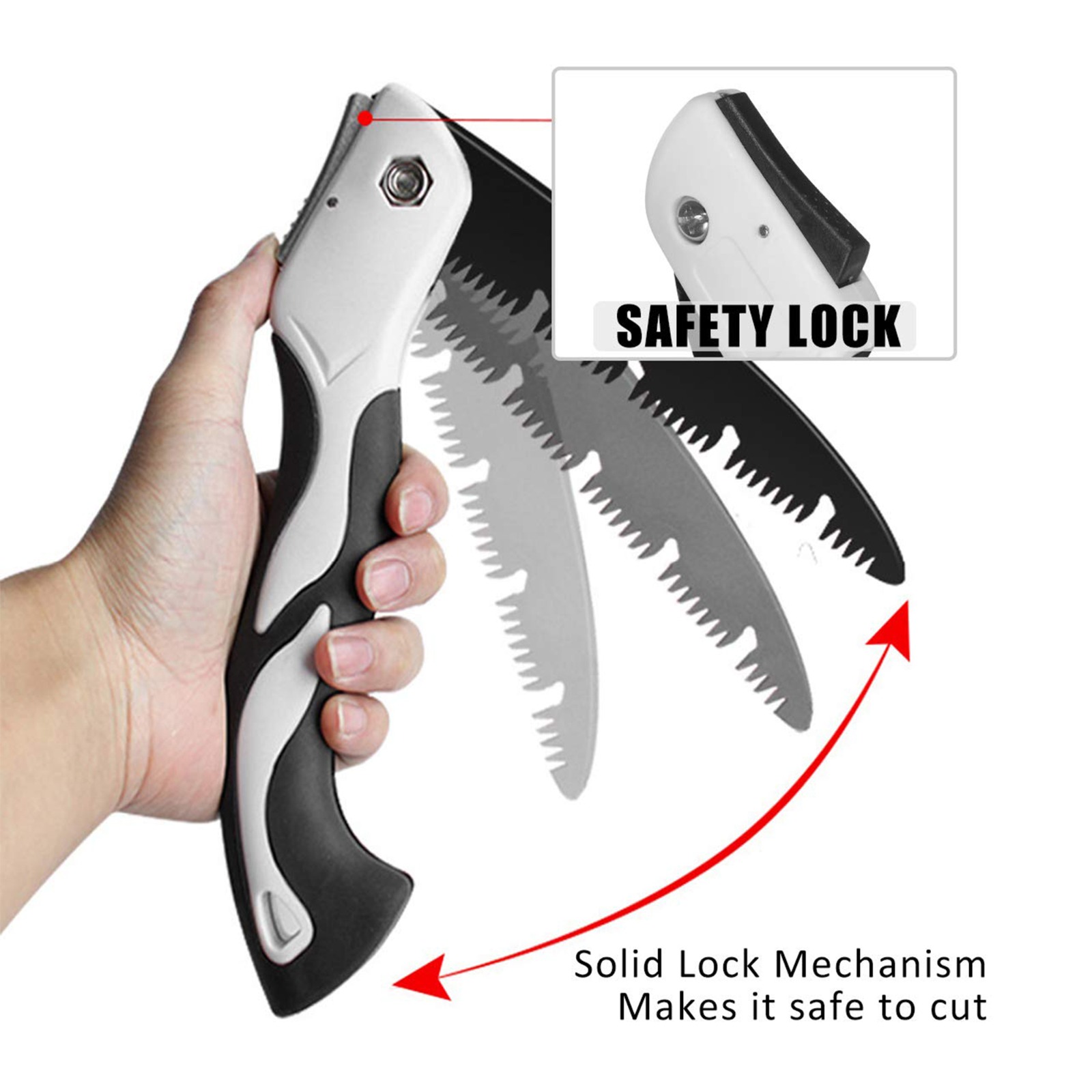 Folding Saw with Hard Teeth – Power Cutting On-the-Go - Image 10