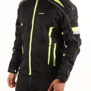 Lone Ranger Addon Pro Riding Jacket - Black Neon Green
