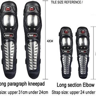PRO X STEEL KNEE AND ELBOW GUARD