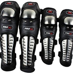 PRO X STEEL KNEE AND ELBOW GUARD