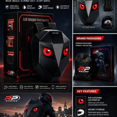 RP RACING LED KNIGHT BACKPACK