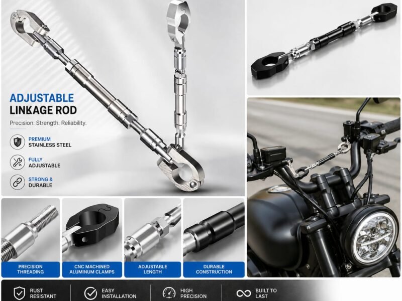 UNIVERSAL ADJUSTABLE MOTORCYCLE HANDLEBAR