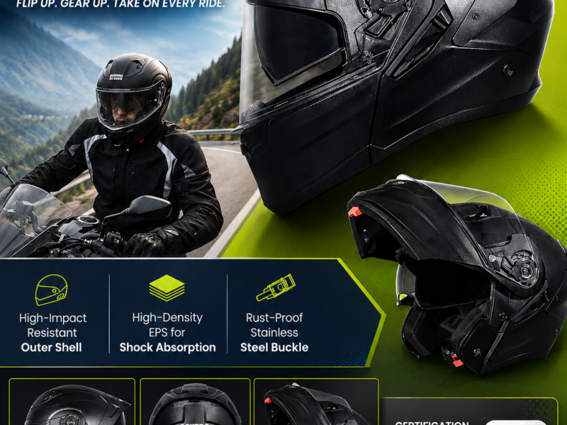 STUDDS NINJA COMET HELMET