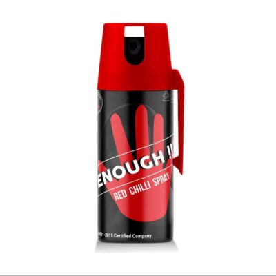 ENOUGH – SELF DEFENCE RED CHILLI SPRAY for Women and Men’s Safety