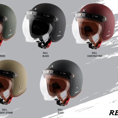 AXOR RETRO JET OPEN FACE HELMET