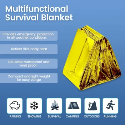 EMERGENCY COMPACT THERMAL BLANKET