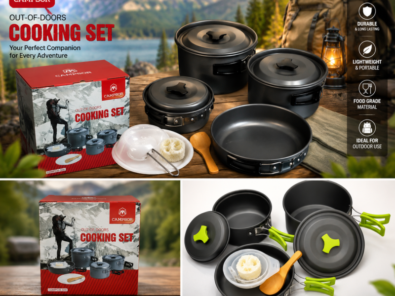 OUTDOOR COOKING SET (COMPSOR-500)