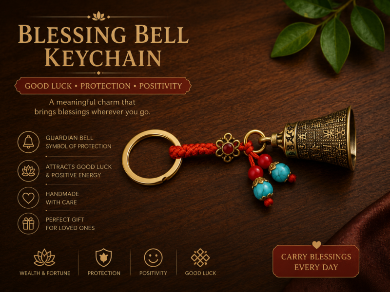 BLESSING BELL KEYCHAINS