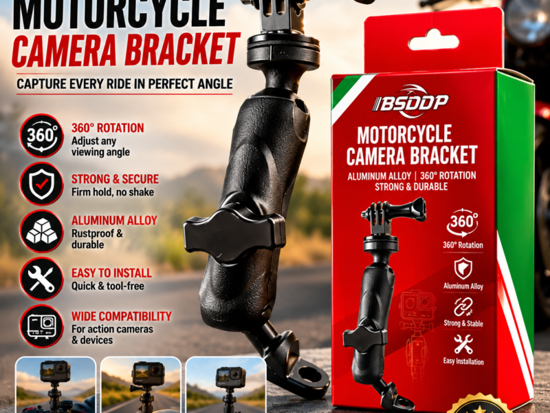 BSDDP MOTORCYCLE ACTION CAMERA MOUNT