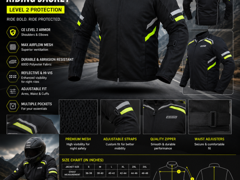 BISON RAPTOR V2 RIDING JACKETS