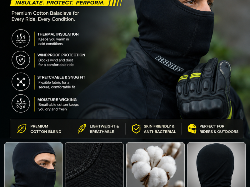 66BHP PERFORMANCE COTTON BALACLAVA