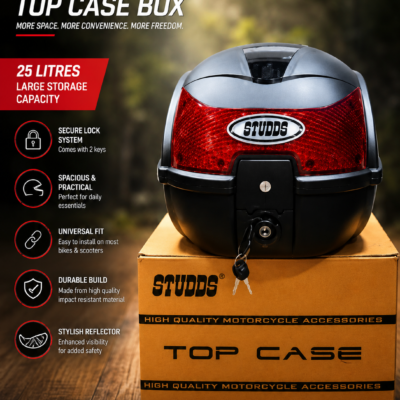 STUDDS TOP CASE B0X
