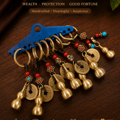 GOURD GOOD LUCK KEYCHAIN
