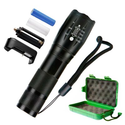 METAL BODY BATTERY USEABLE TORCH FOR SECURITY AND TRAVELING