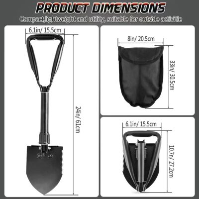 FOLDING SURVIVAL SHOVEL