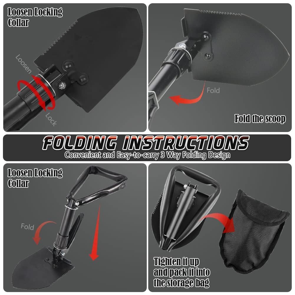 FOLDING SURVIVAL SHOVEL - Image 3