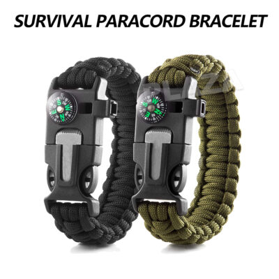 PARACORD SURVIVAL WATCH BRACELET